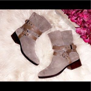 LOUISE ET CIE Suede Mid Calf Boot